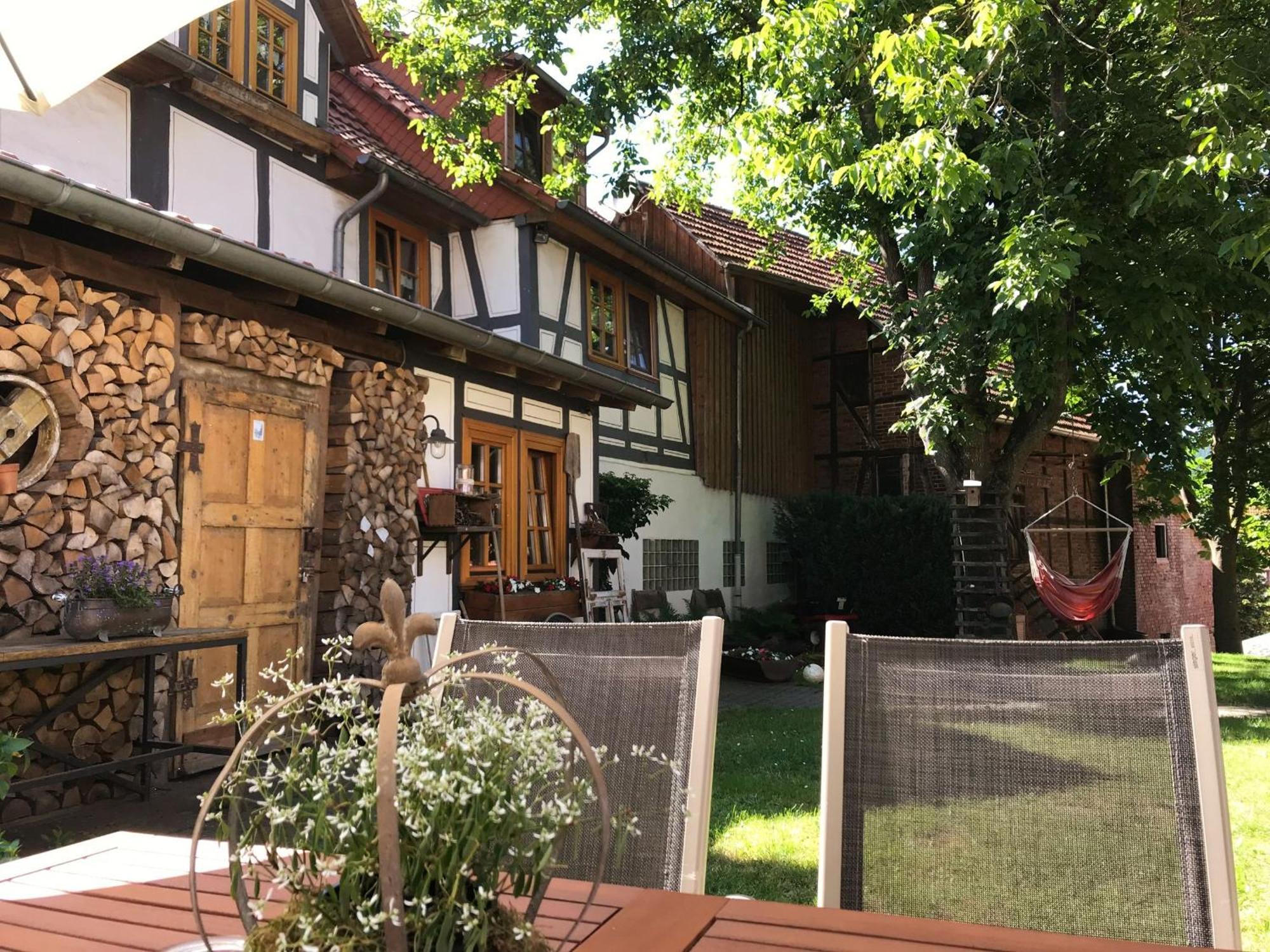 Fachwerktraum Im Hof Alheim Exterior foto